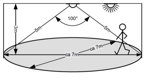 Bewegungs- und Tageslichtsensor mit CASAMBI-Lichtsteuerung 12..24 Vac / Vdc